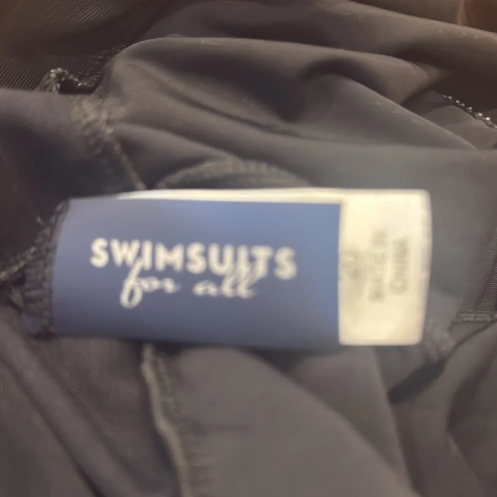 Swimsuits  for all women’s one piece black swimsuit size 20 .
